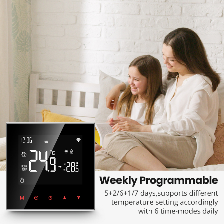 Smart  Room WiFi  temperature thermostat  controller For Floor