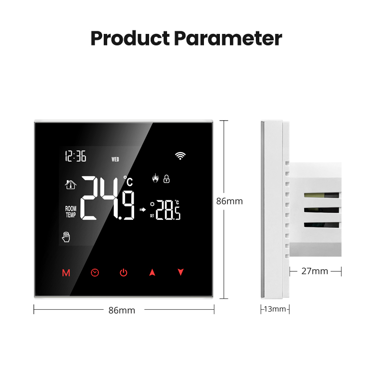 Smart  Room WiFi  temperature thermostat  controller For Floor