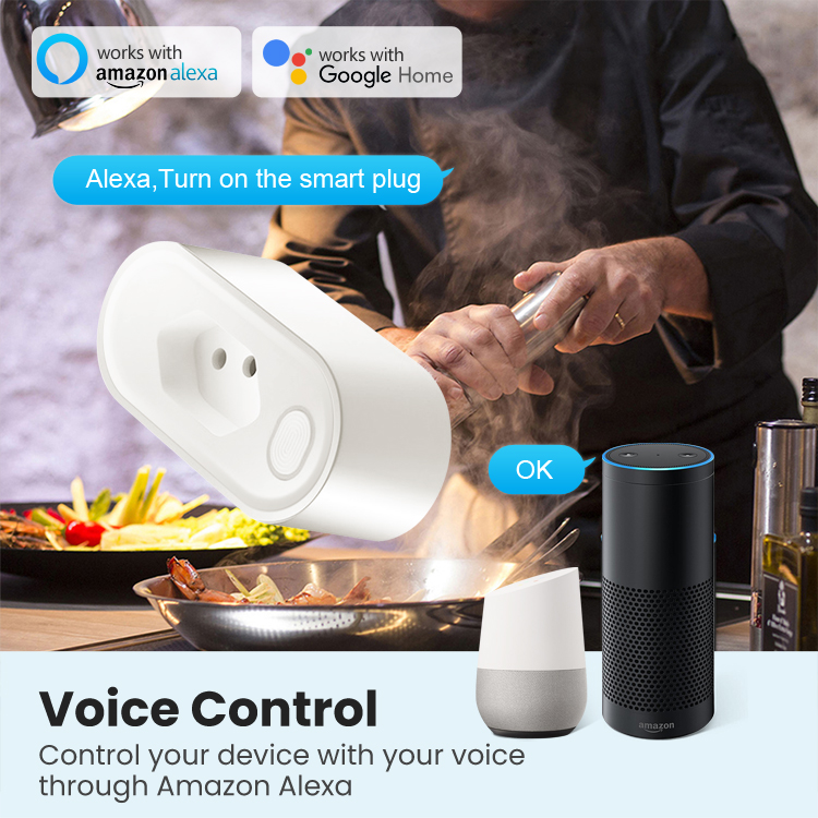 AVATTO  Tuya  Smart Home Inteligente socket with  Alexa Google Home